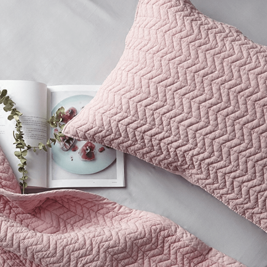 Κάλυμμα μαξιλαριών Soft Shams Garment Washed Quilted