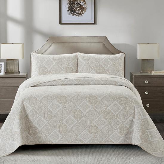 Σετ κρεβατοκάμαρας cxmicrotex Diamond Jacquard Quilt Weave