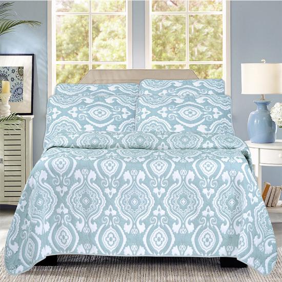 Πλεκτό πάπλωμα κρεβατιού cxmicrotex Jacquard Σετ 3 τεμαχίων
