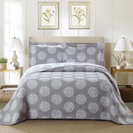 Σετ κλινοσκεπασμάτων cxmicrotex Full Queen Grey Jacquard