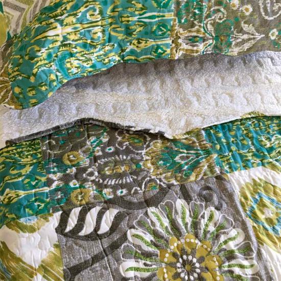 Σετ Patchwork Sherpa Πάπλωμα And Sham